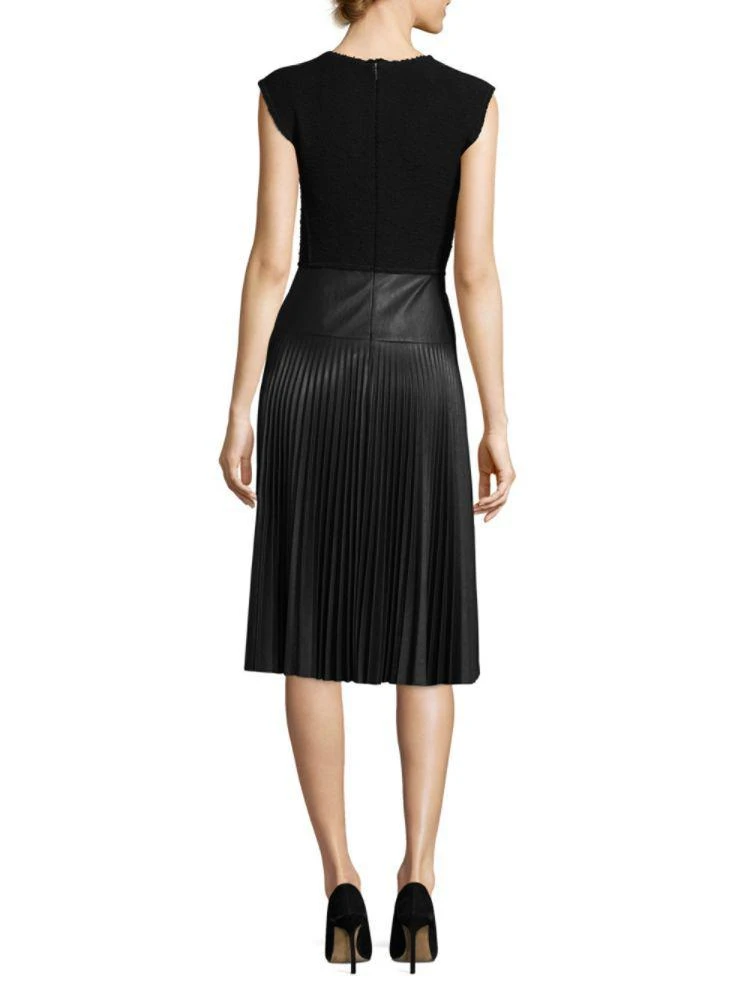 商品Rebecca Taylor|Rebecca Taylor Sleeveless Faux-Leather Dress,价格¥1883,第2张图片详细描述