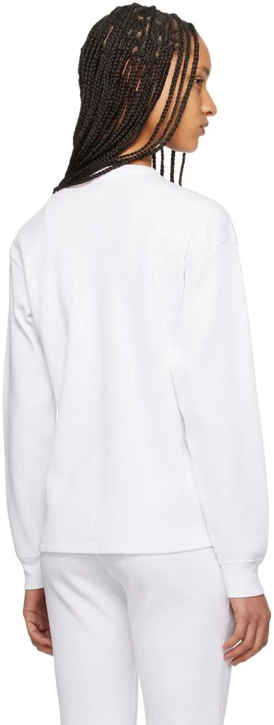 商品Alexander Wang|White Dropped Shoulder Long Sleeve T-Shirt,价格¥570,第3张图片详细描述