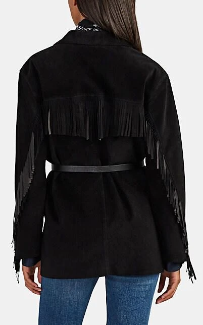 商品Nili Lotan|Fringed Suede Jacket,价格¥5165,第3张图片详细描述