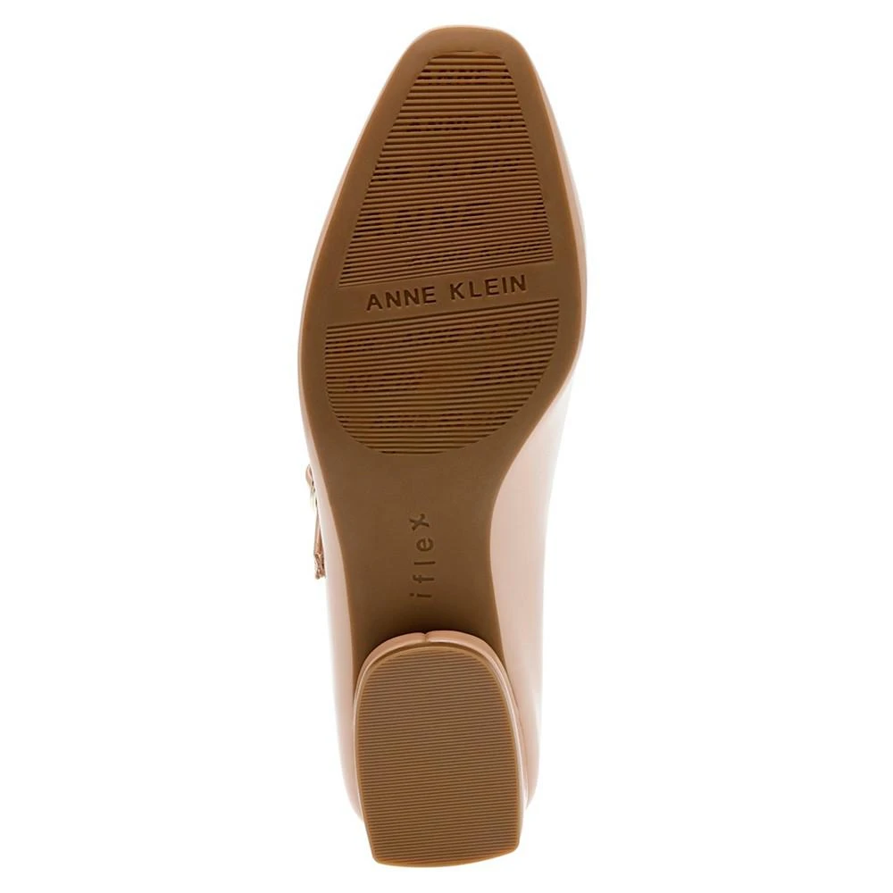 商品Anne Klein|Women's Calgary Mary Jane Square Toe Flat,价格¥580,第5张图片详细描述