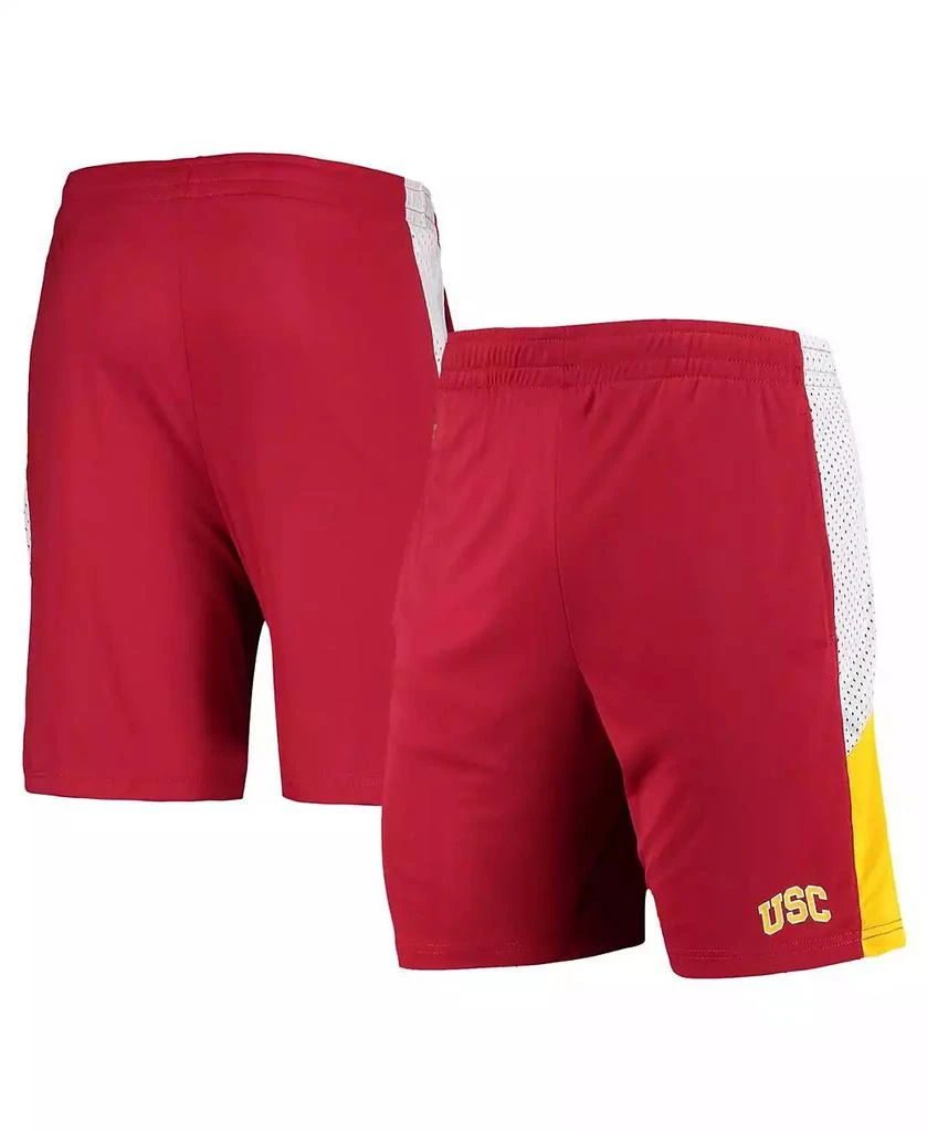 商品Colosseum|Men's Cardinal USC Trojans Very Thorough Shorts,价格¥256,第1张图片