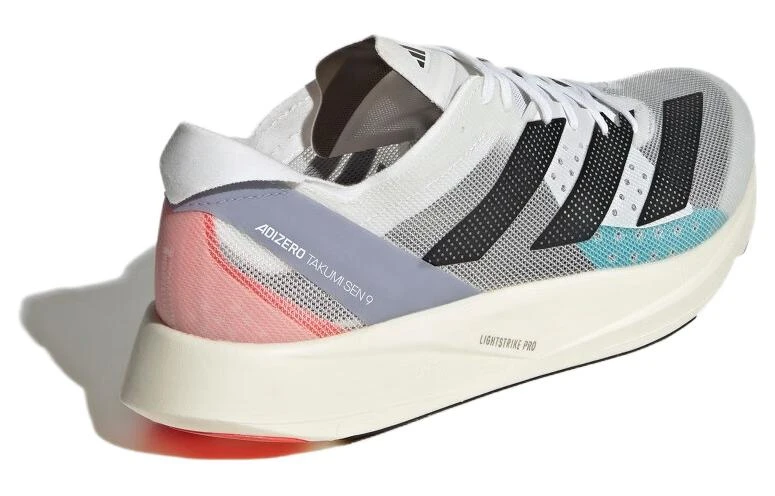 商品[国内直发] Adidas|adidas Adizero Takumi Sen 9 舒适百搭减震耐磨 低帮 碳板跑步鞋 男女同款 白色,价格¥1016,第4张图片详细描述