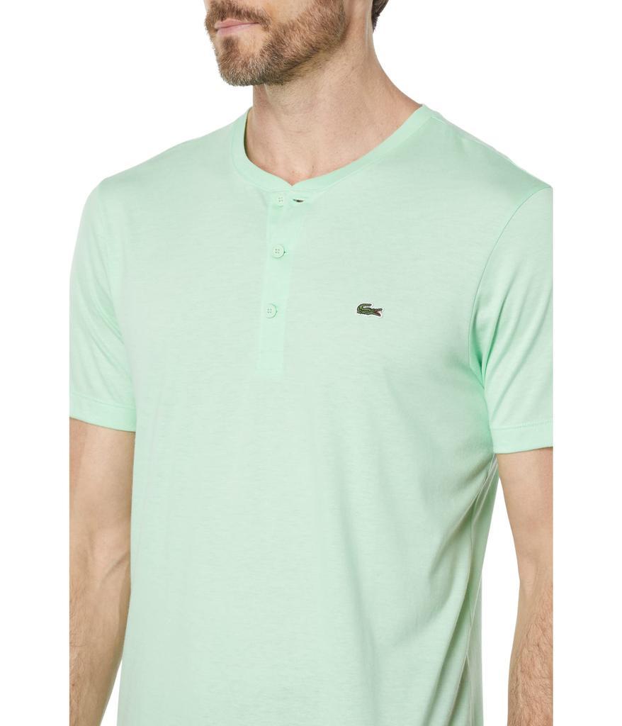 商品Lacoste|Pima Henley 常规版短袖,价格¥276-¥438,第5张图片详细描述