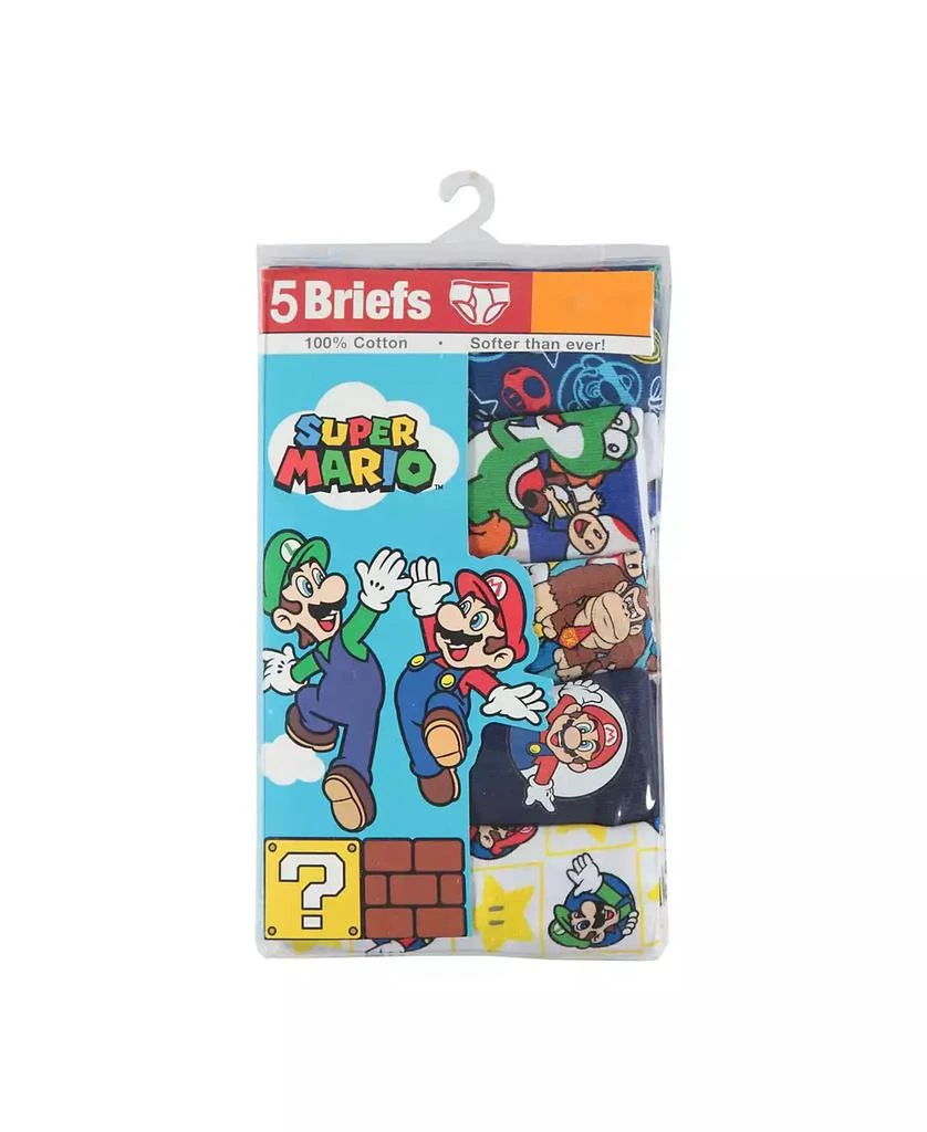 商品Handcraft|Mario Bros Big Boy 5Pack Underwear,价格¥207,第3张图片详细描述