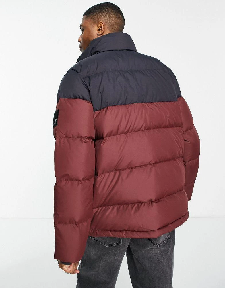 商品Jack Wolfskin|Jack Wolfskin 365 Fearless Down puffer jacket in burgundy,价格¥982,第2张图片详细描述