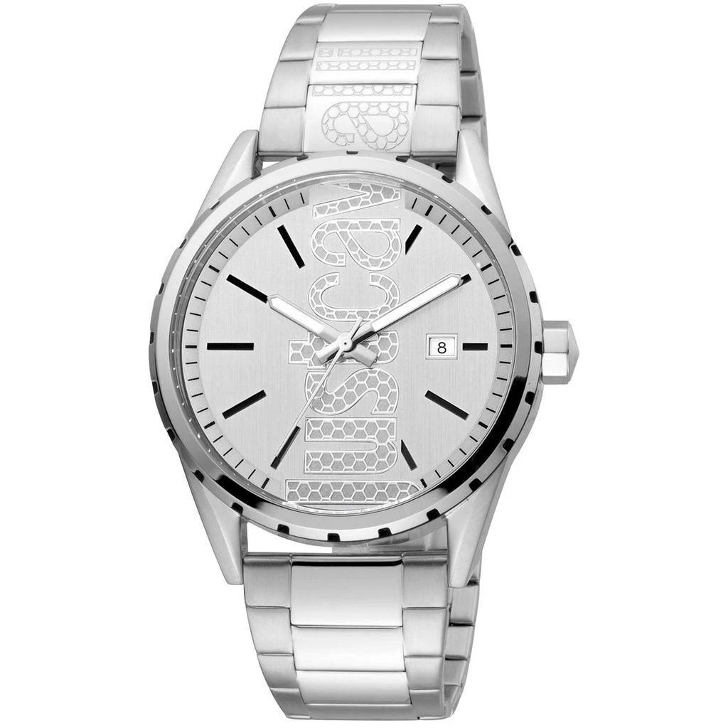 商品Just Cavalli|Just Cavalli Silver Watches,价格¥914,第1张图片