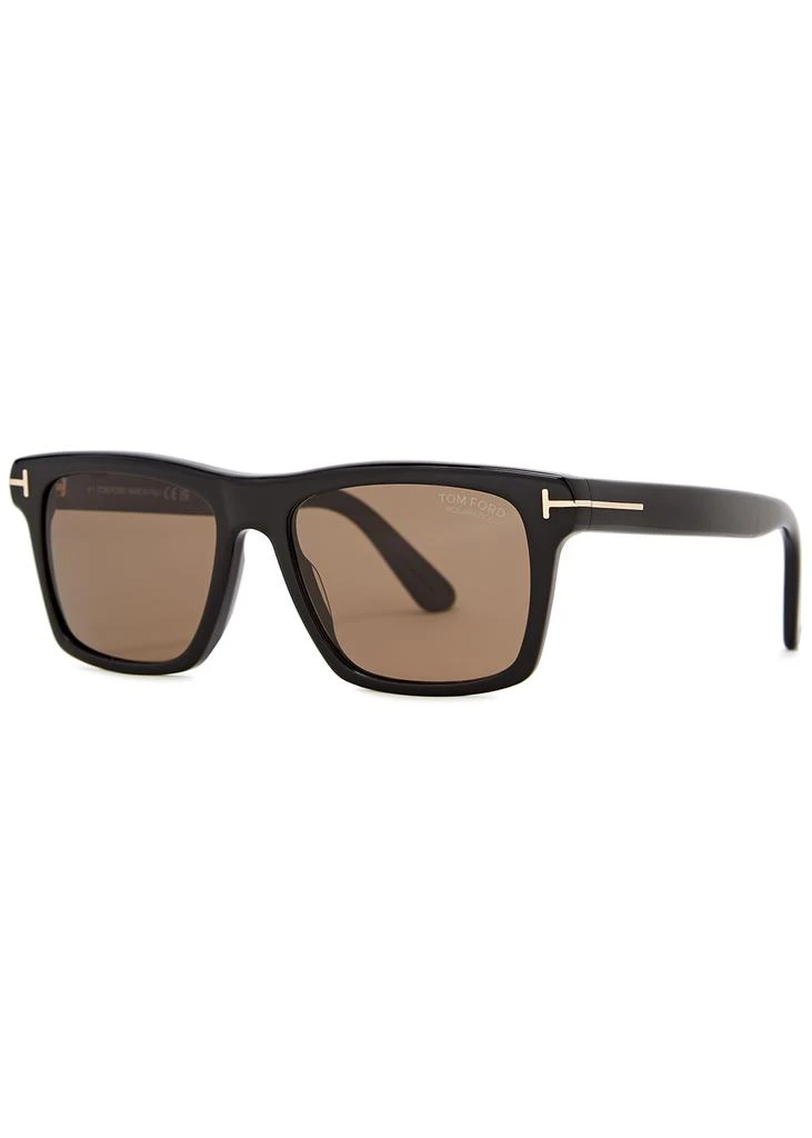 商品Tom Ford|Buckley 02 black square-frame sunglasses,价格¥2557,第1张图片