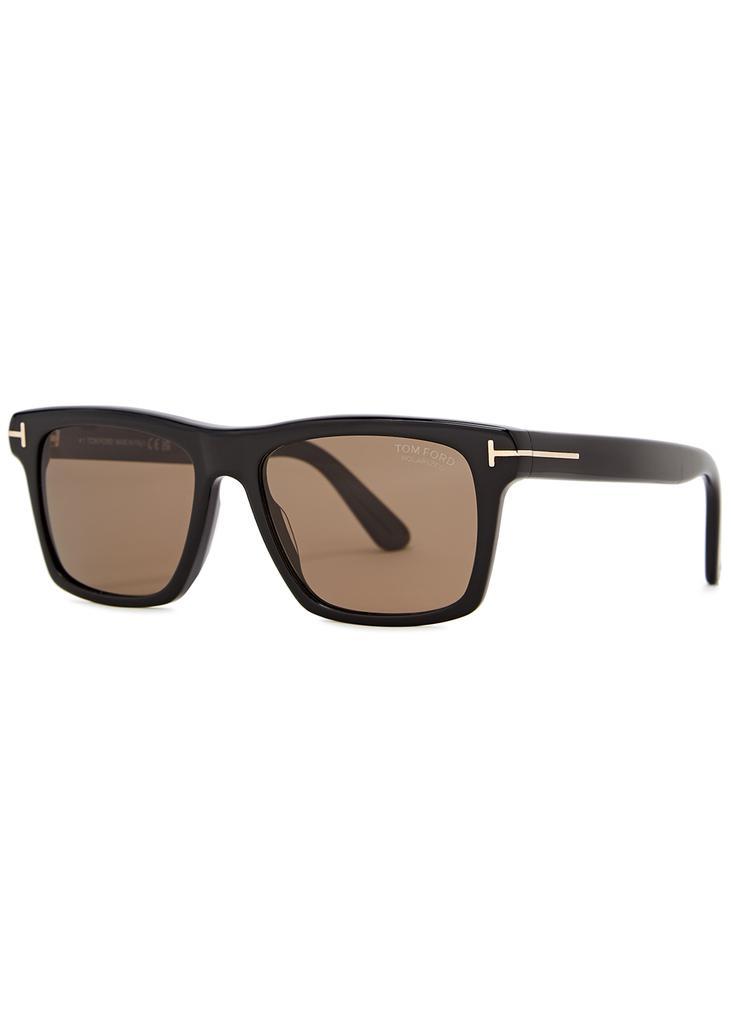 商品Tom Ford|Buckley 02 black square-frame sunglasses,价格¥2080,第1张图片