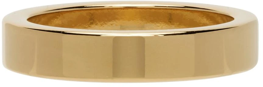 商品MAISON MARGIELA|Gold 6 Logo Band Ring,价格¥711,第4张图片详细描述