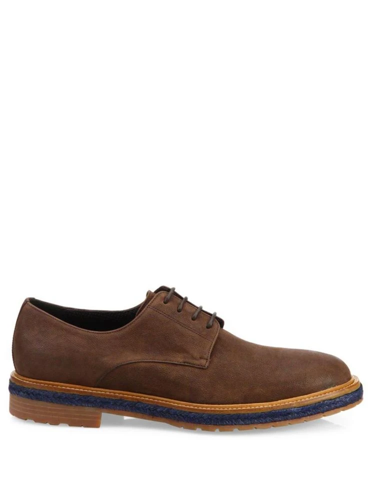 商品A. Testoni|Phenice Leather Derby Shoes,价格¥1828,第5张图片详细描述