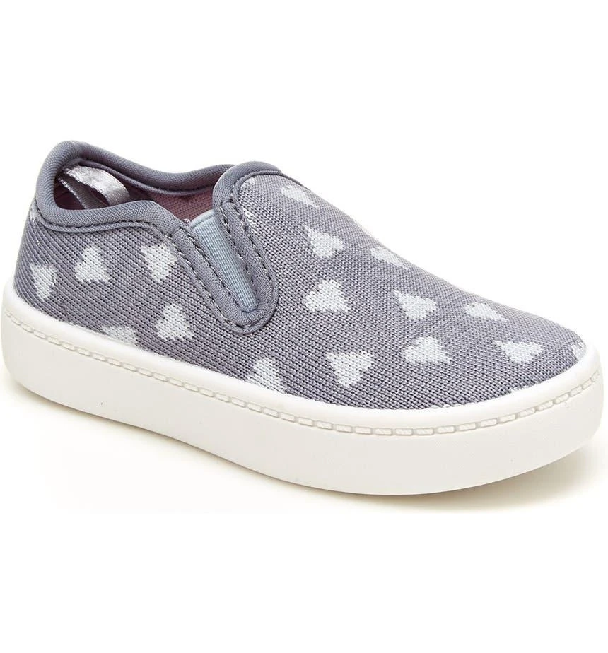 商品Carter's|Nettie Heart Print Slip-On Sneaker,价格¥125,第1张图片