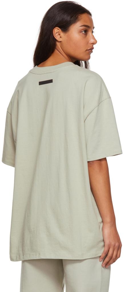 SSENSE Exclusive Green Jersey T-Shirt商品第3张图片规格展示