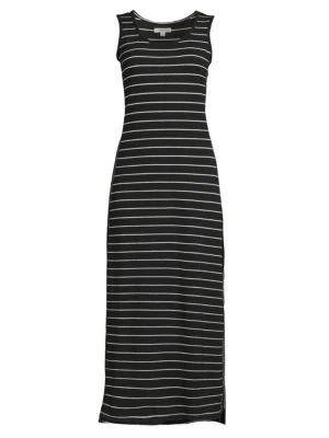 商品Max Studio|Stripe Maxi Tank Dress,价格¥120,第4张图片详细描述