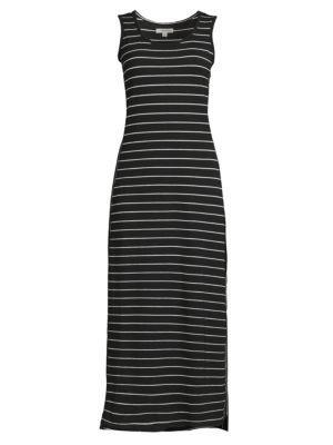 商品Max Studio|Stripe Maxi Tank Dress,价格¥221,第6张图片详细描述