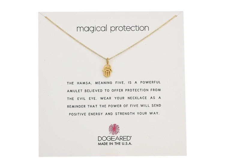 商品Dogeared|Magical Protection, Open Hamsa Necklace,价格¥329,第1张图片