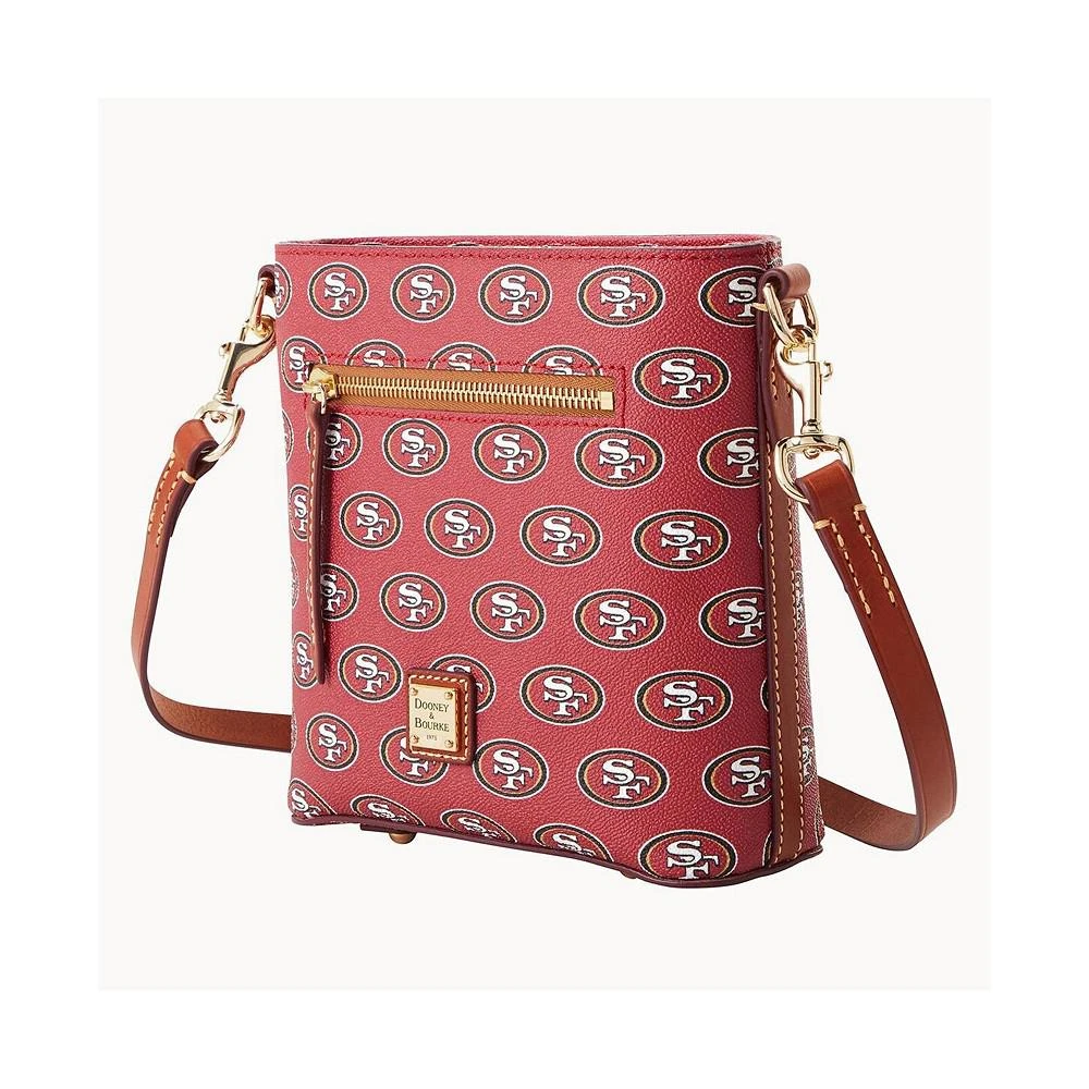 商品Dooney & Bourke|Women's San Francisco 49ers Signature Small Zip Crossbody Purse,价格¥1701,第3张图片详细描述