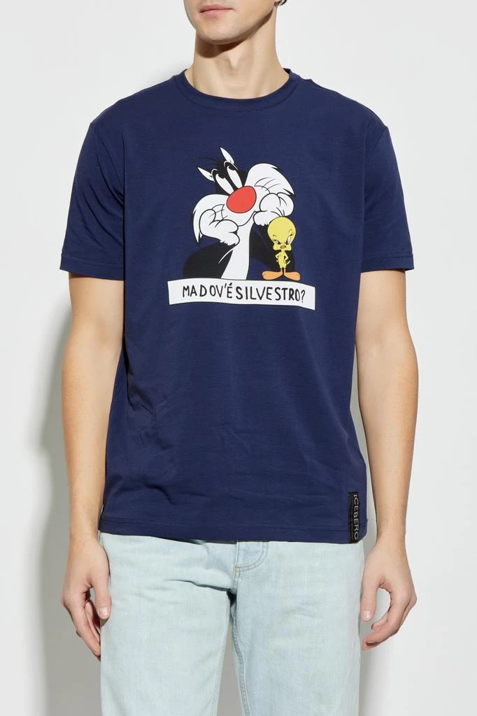 商品Iceberg|T-shirt with print,价格¥1239,第3张图片详细描述