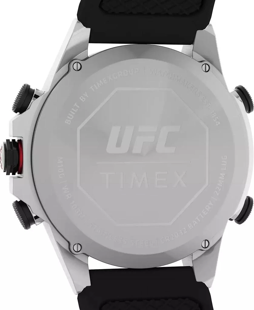 商品Timex|UFC Men's Kick Digital Black Polyurethane Watch, 49mm,价格¥1122,第4张图片详细描述