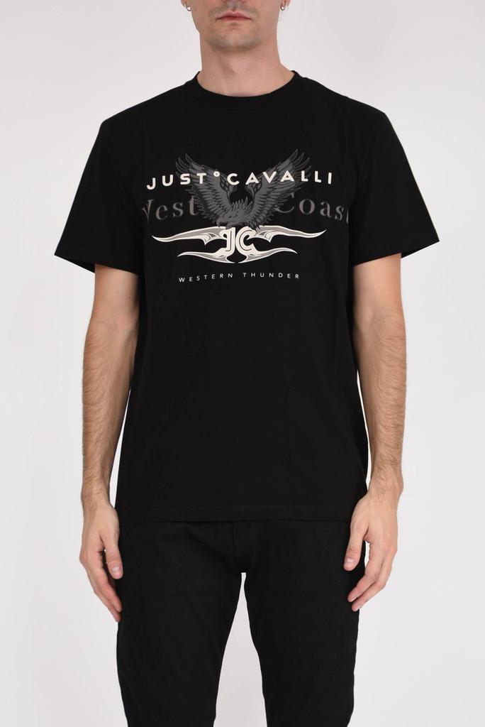 JUST CAVALLI T-shirt con logo商品第1张图片规格展示