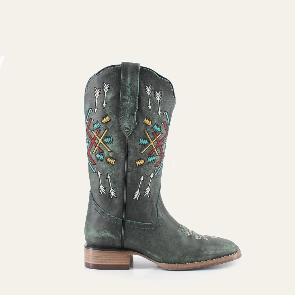 商品Buck & Brana|Omusa leather cowgirl boots by,价格¥1699,第1张图片