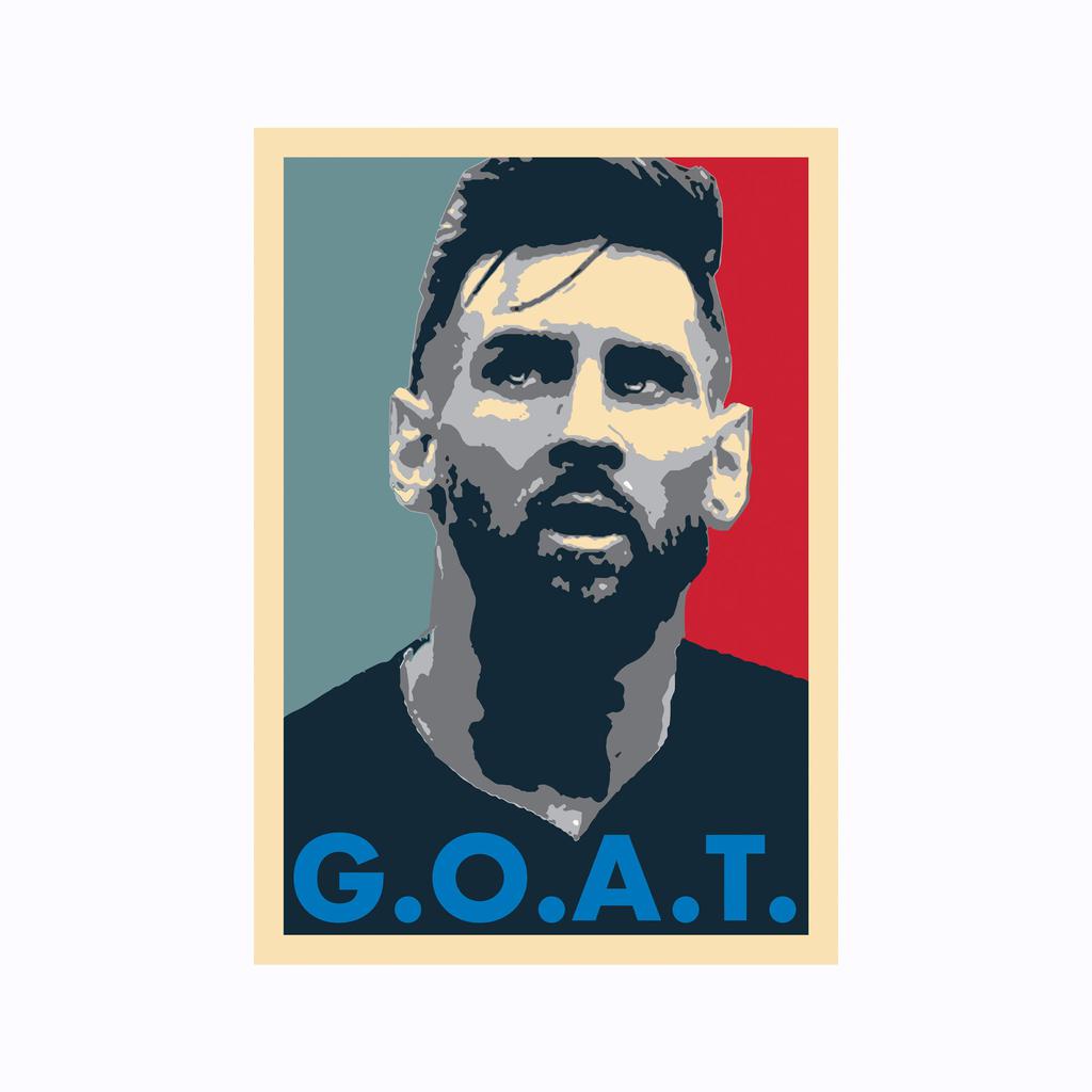 Messi Face of G.O.A.T. Graphic T-Shirt商品第10张图片规格展示