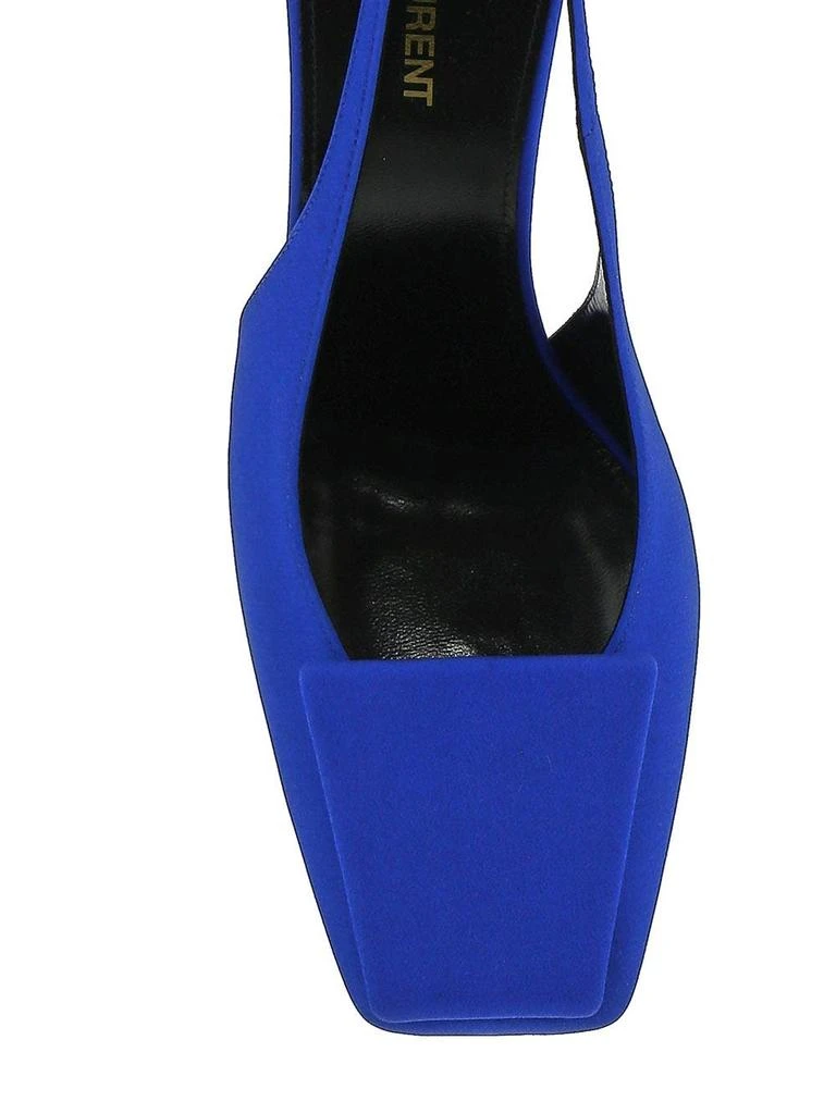 商品Yves Saint Laurent|Maxine Slingback In Crepe De Chine,价格¥6277,第4张图片详细描述