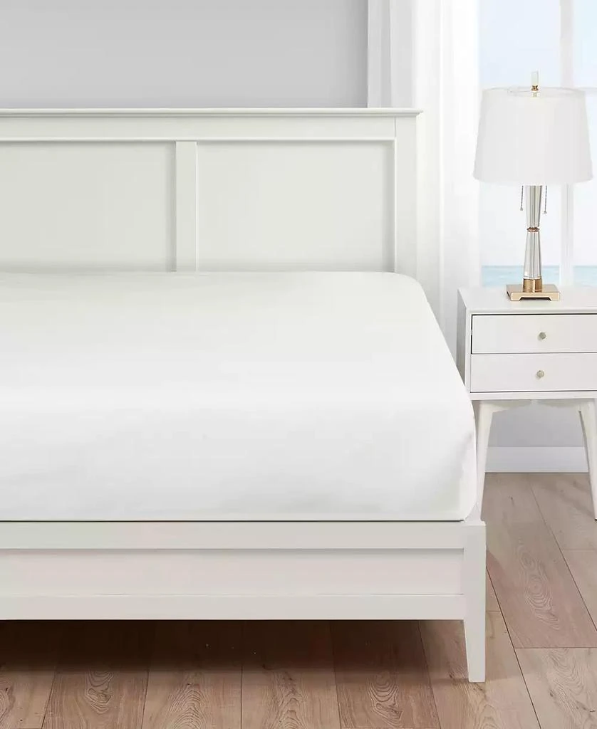 商品Nautica|Solid Cotton Rich Blend Fitted Sheet, Queen,价格¥311,第1张图片