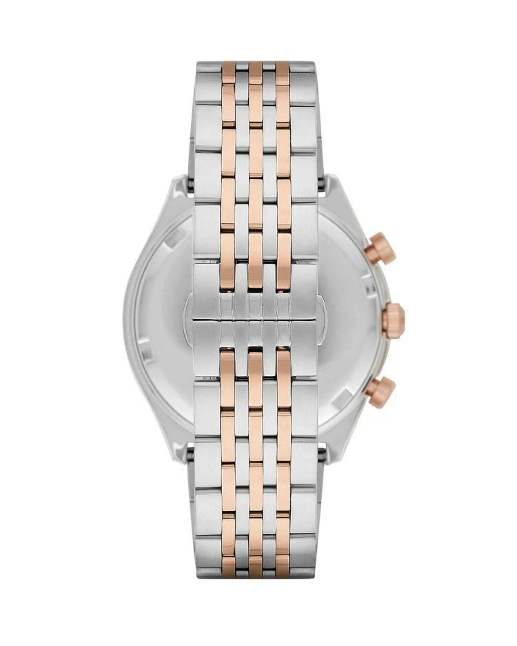 商品Emporio Armani|Three Hand Brown Leather Watch, 43 mm,价格¥2780,第3张图片详细描述
