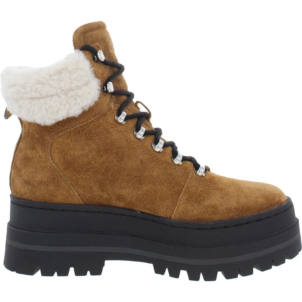 商品Marc Fisher|Marc Fisher LTD Womens Pierson Sheepskin Ankle Winter & Snow Boots,价格¥136,第3张图片详细描述