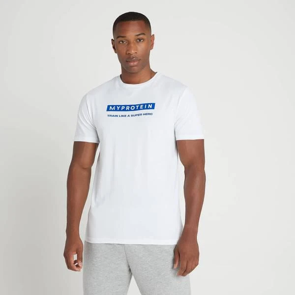 商品Myprotein|MP Men's Superman T-Shirt - White,价格¥155,第1张图片