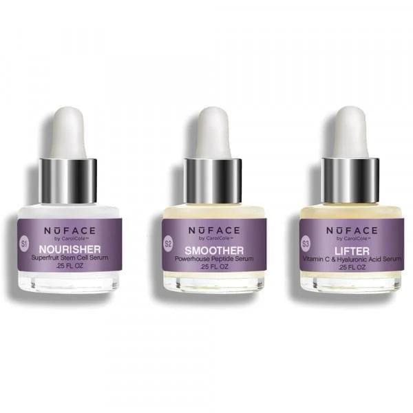 商品NuFace|Infusion Serums Trio Pack 精华三件套 (可用于替代润肤着哩),价格¥218,第2张图片详细描述