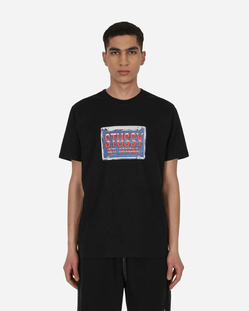 商品STUSSY|Plates T-Shirt Black,价格¥141,第1张图片