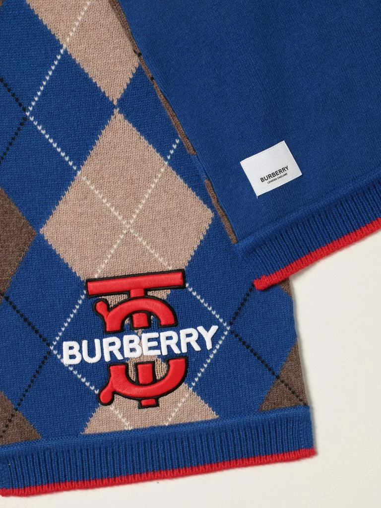 商品Burberry|巴宝莉菱形图案羊绒围巾,价格¥2084,第3张图片详细描述