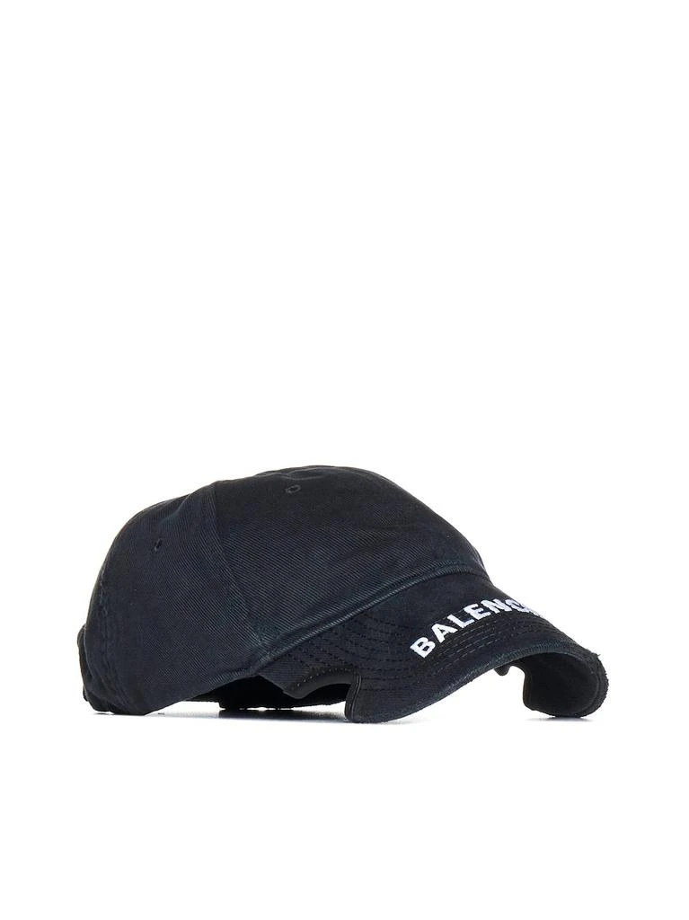 商品Balenciaga|Balenciaga Logo Embroidered Baseball Cap,价格¥3117,第3张图片详细描述