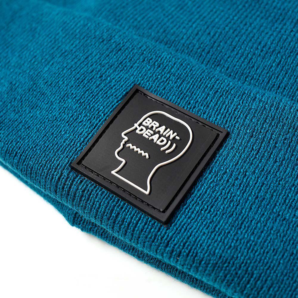商品Brain Dead|Brain Dead Logo Head Wool Beanie,价格¥332,第4张图片详细描述