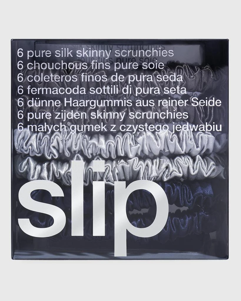 商品Slip|Pure Silk Skinny Scrunchies,价格¥357,第2张图片详细描述