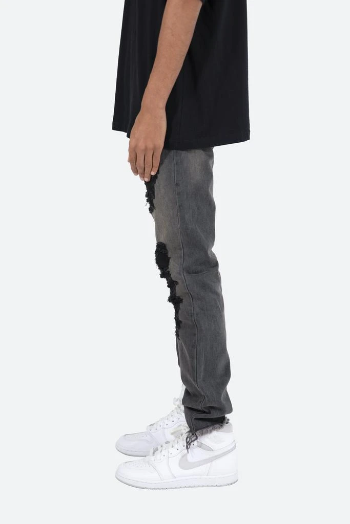 商品MNML|D128 Straight Denim - Black,价格¥257,第3张图片详细描述