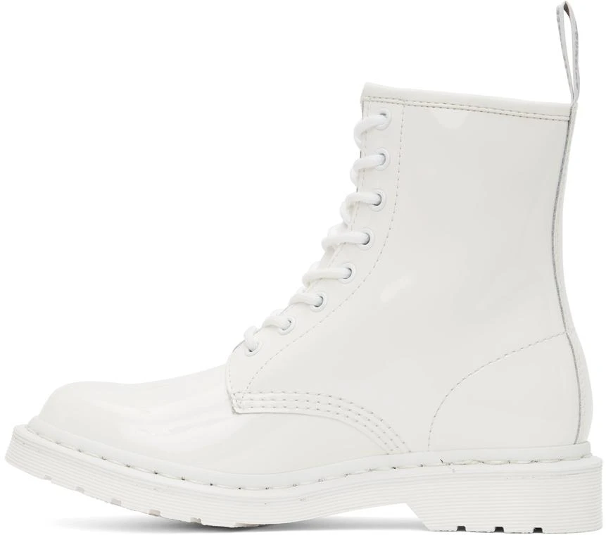 商品Dr. Martens|White Patent 1460 Mono Boots,价格¥487,第3张图片详细描述