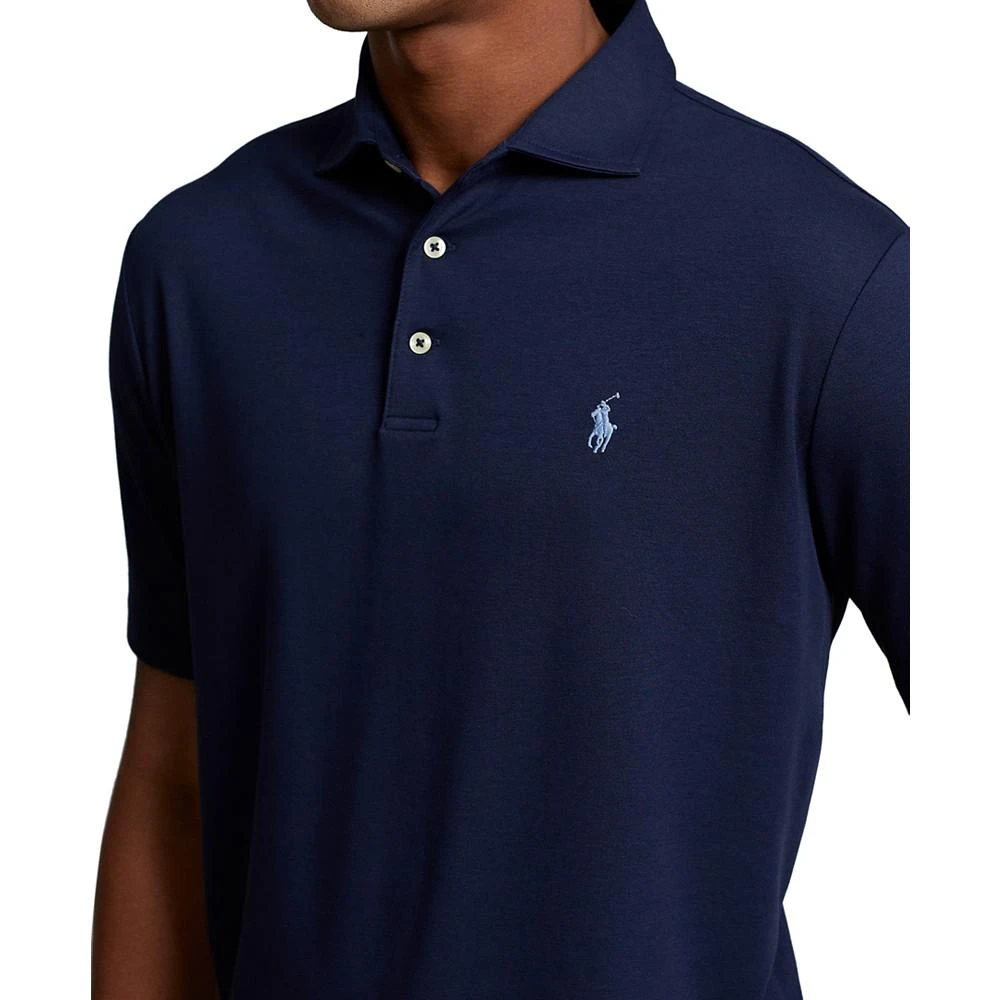 商品Ralph Lauren|Men's Classic-Fit Soft Cotton Polo Shirt,价格¥810,第3张图片详细描述