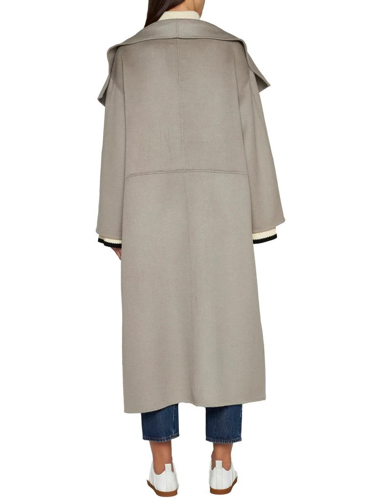 商品Totême|Totême Straight-Hem Long Coat,价格¥5893,第3张图片详细描述