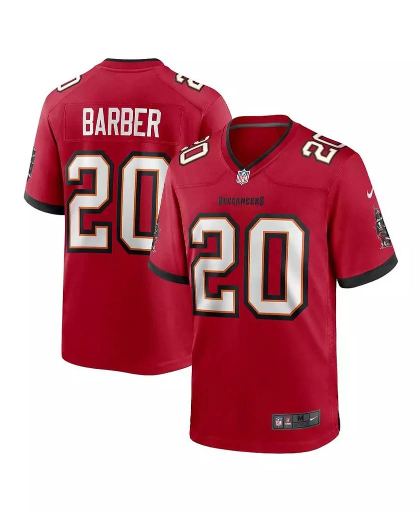 商品NIKE|Men's Ronde Barber Red Tampa Bay Buccaneers Retired Player Game Jersey,价格¥735,第1张图片