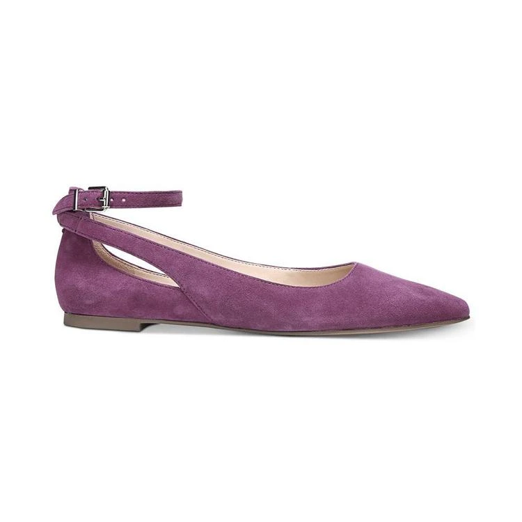 商品Franco Sarto|Sylvia Ankle-Strap Flats,价格¥687,第2张图片详细描述