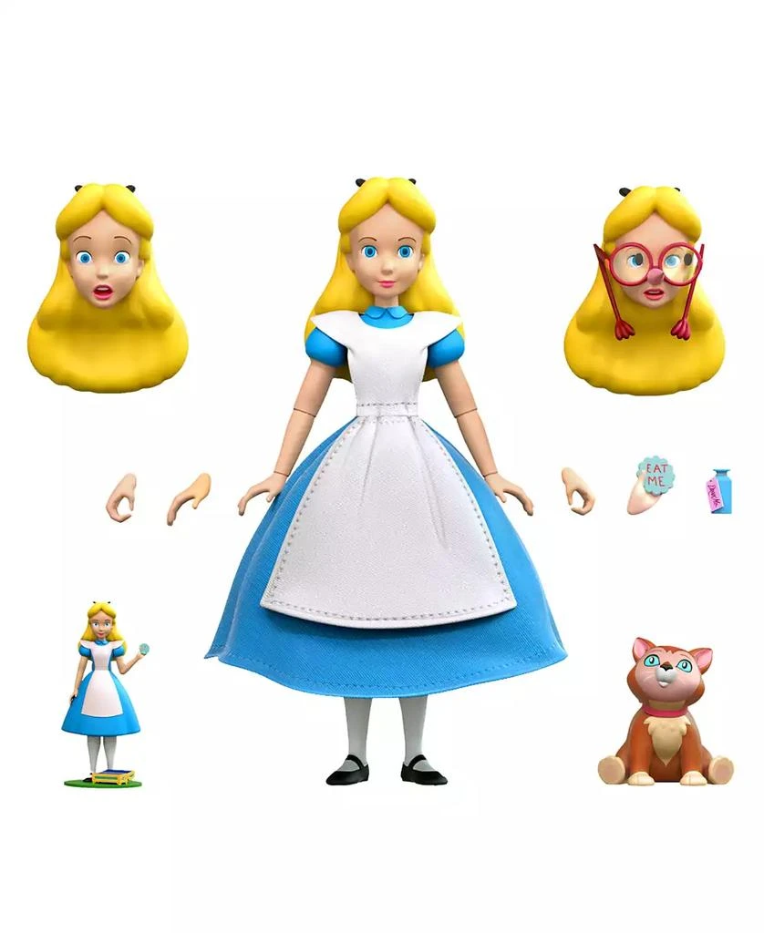 商品Super 7|Disney Alice in Wonderland Alice 7" Ultimates, Action Figure,价格¥306,第1张图片