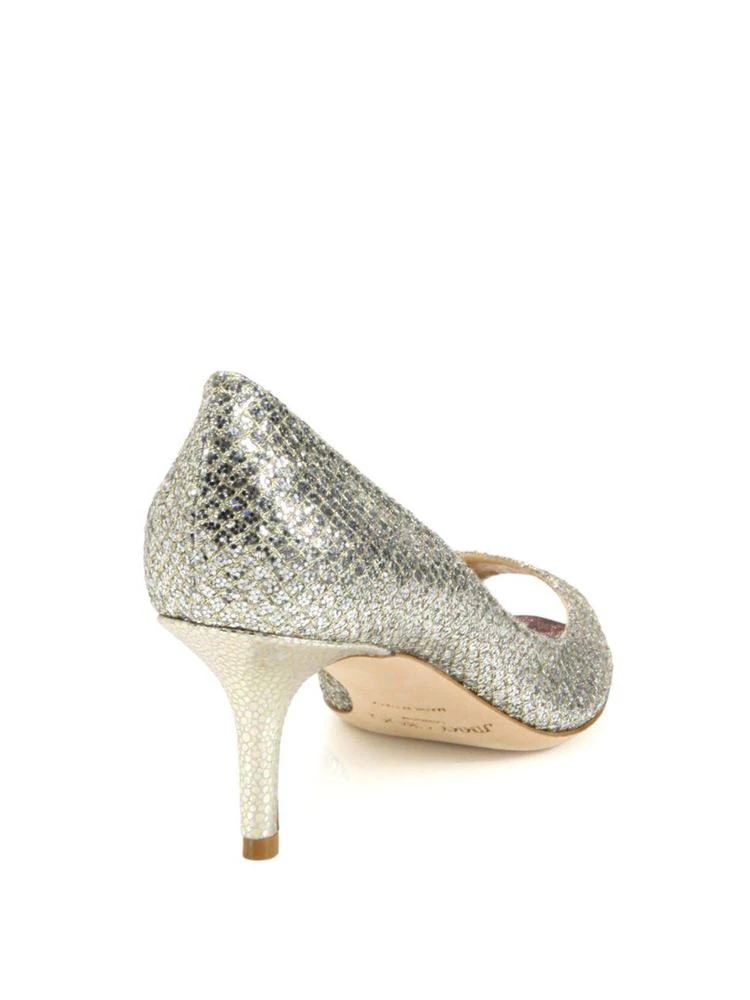 商品Jimmy Choo|Isabel 70 Glitter Peep Toe Pumps,价格¥2343,第2张图片详细描述