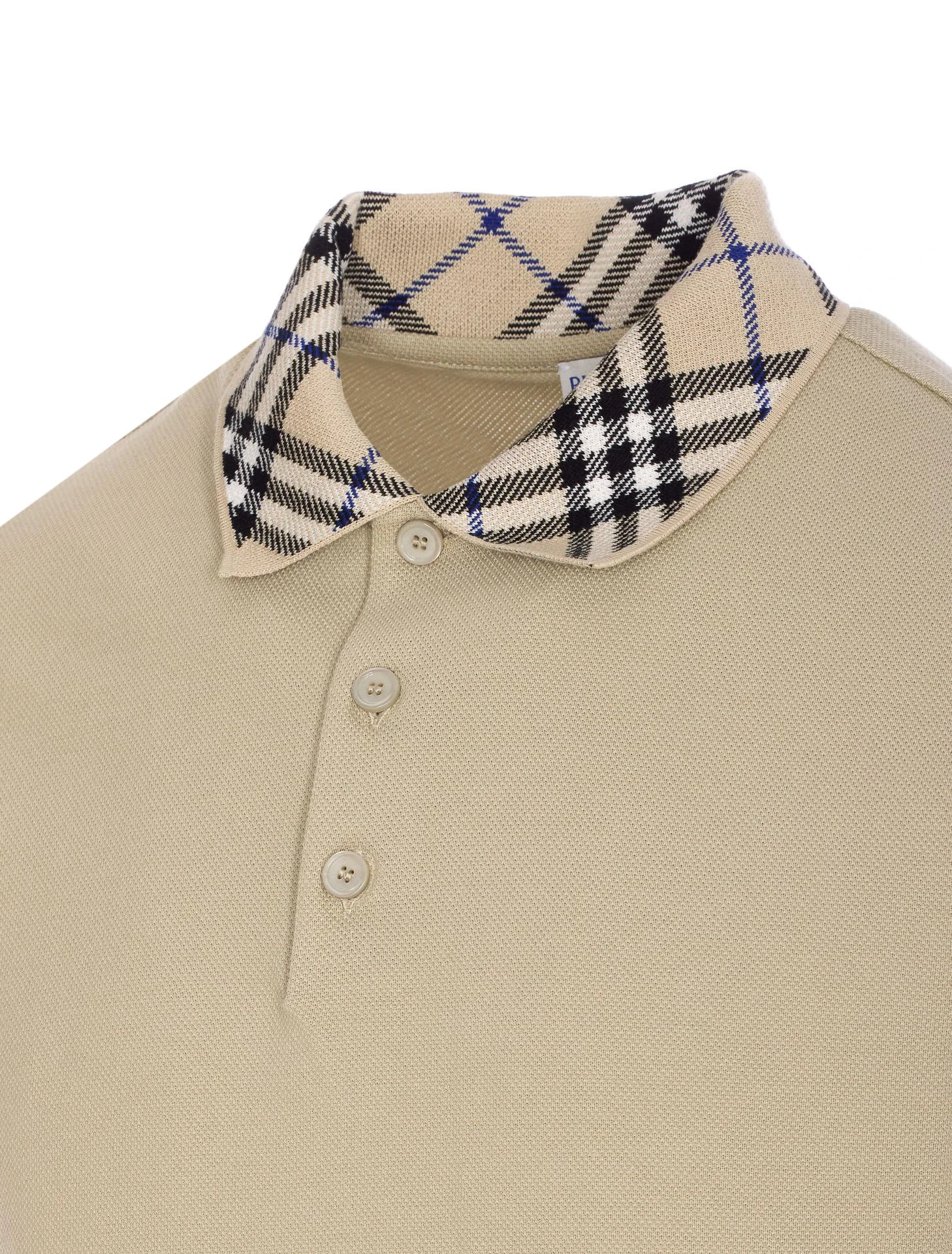 商品【商品预售7天】 Burberry|Burberry 男士POLO衫 8103866C1311 绿色,价格¥3418,第4张图片详细描述