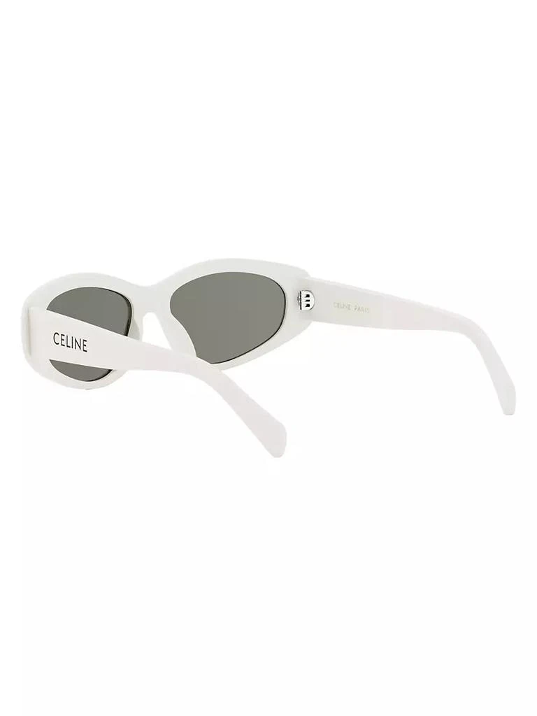 商品Celine|Monochroms 57MM Geometric Sunglasses,价格¥3280,第5张图片详细描述