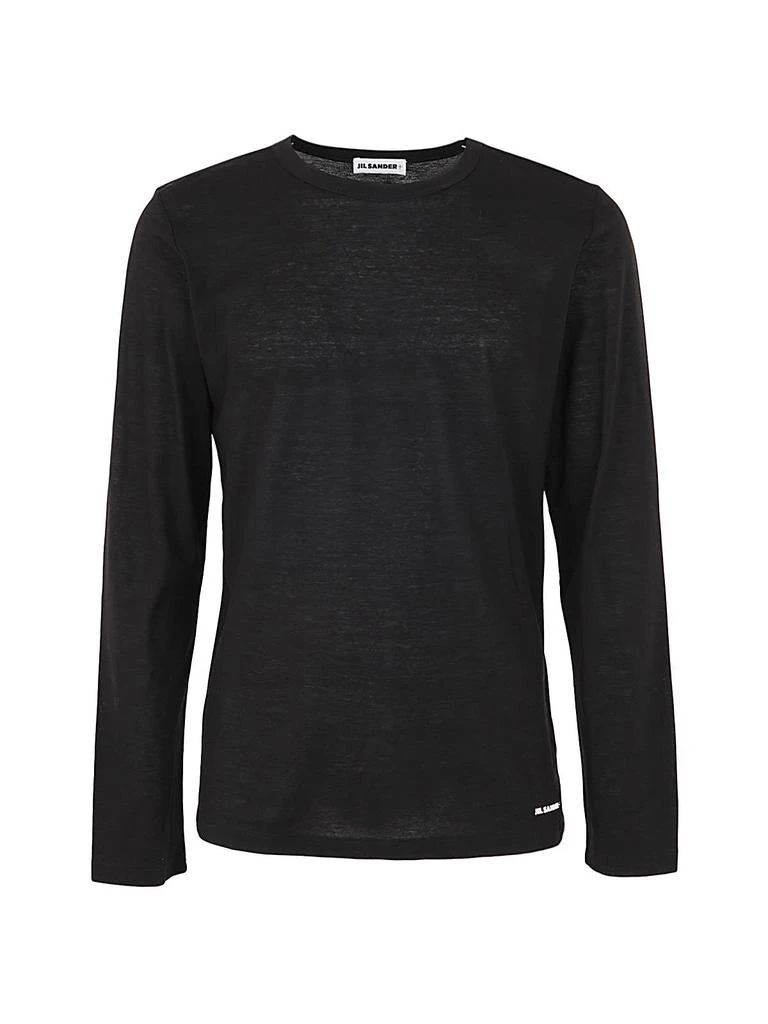 商品Jil Sander|Jil Sander+ Crewneck Long-Sleeved T-Shirt,价格¥1679,第1张图片