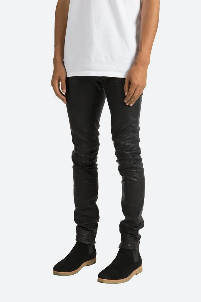 商品MNML|M134 Leather Pants - Black,价格¥363,第2张图片详细描述