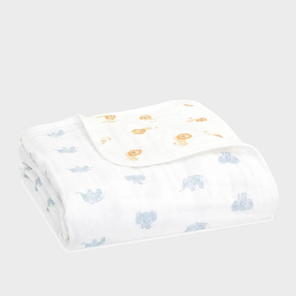 商品aden + anais|aden + anais GOTS Organic Classic Dream Blanket - Animal Kingdom,价格¥326,第1张图片