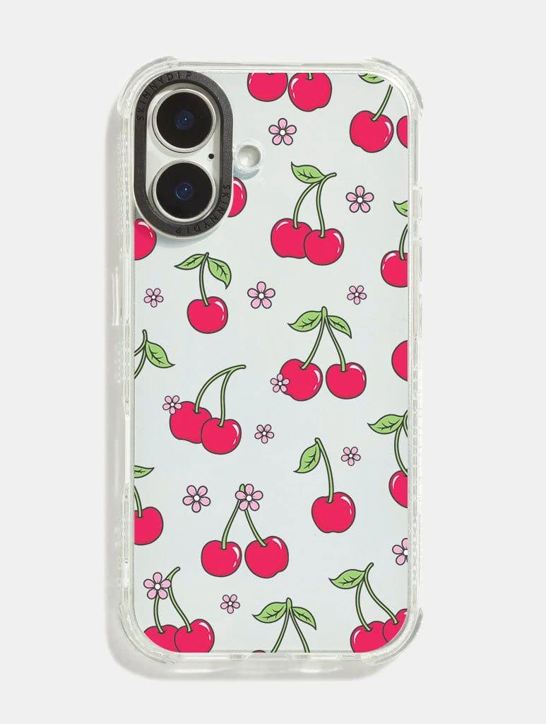商品Skinnydip London|Floral Cherry Shock iPhone Case,价格¥269,第1张图片